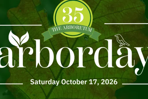 Arbor Day decorative banner